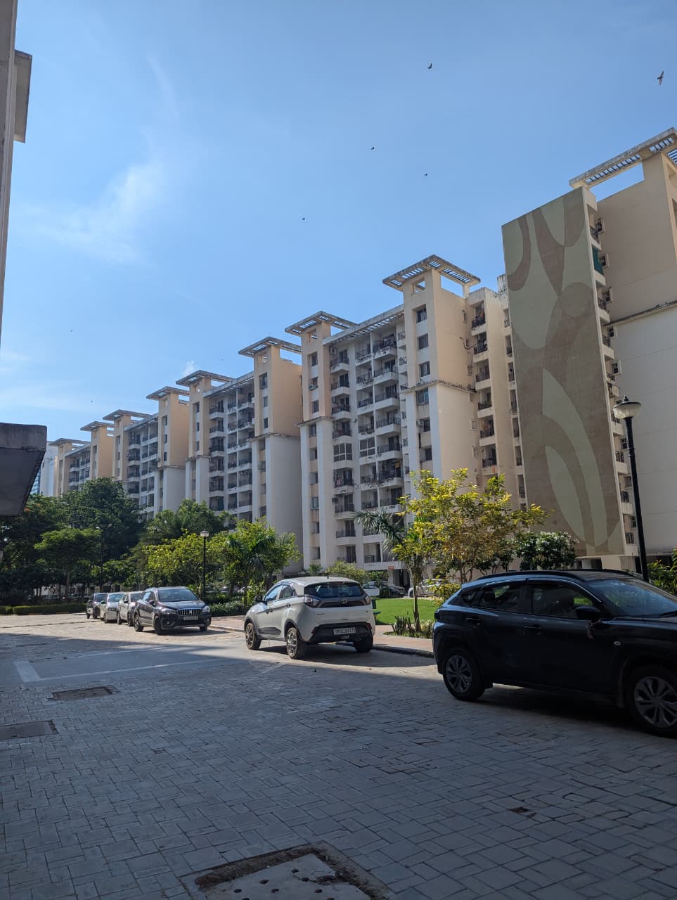 Multi-Storey Residential Complex Grounds
